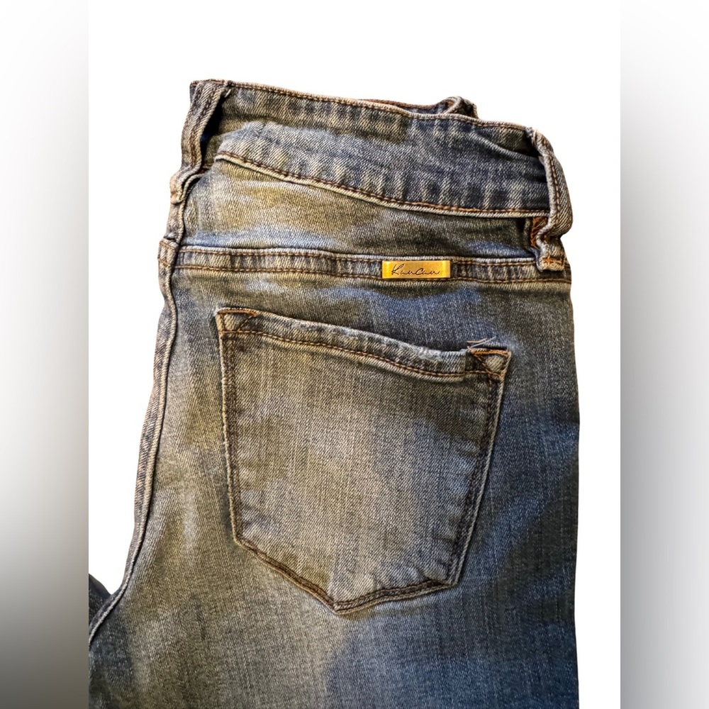 KanCan Distressed Skinny Blue Denim Jeans Size 3 25 - Picture 2 of 7